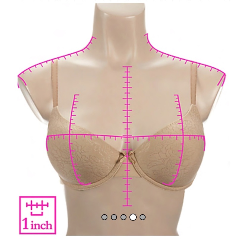NWT Chantelle Velvet Touch 3/4 Cup T-Shirt Bra - Picture 4 of 9